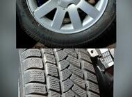 Grajewo ogłoszenia: Na sprzedaż komplet 4 alufelg z oponami do Renault Laguna II ?... - zdjęcie